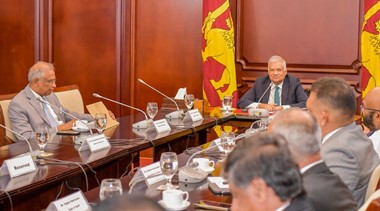 
President Ranil Wickremesinghe convened a crucial party leader’s meeting today (Mar 11) to deliberate on the IMF proposals, which was only attended by Tamil National Alliance (TNA) Parliamentarian M. A. Sumanthiran representing the opposition.



